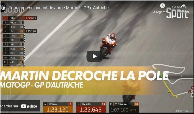 MotoGP - Autriche, Red Bull Ring, la vidéo de la pole position de Jorge ...