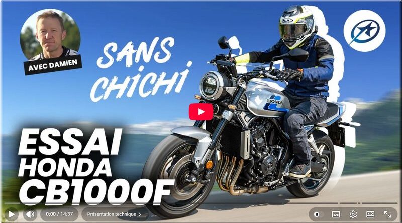 HONDA - CB 1000 GT et F 2026, les présentations vidéo Motorlive et Moto Magazine au salon de Milan + le clip officiel