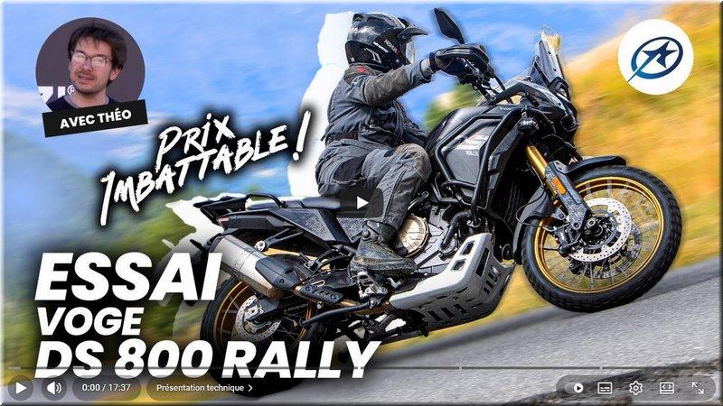 VOGE - DS 800 X Rally 2025, les essais vidéo, Motorlive, Trail ...