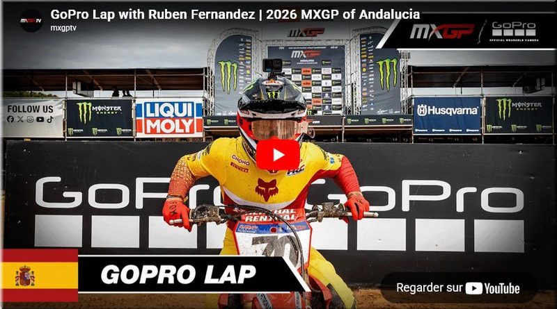 MOTOCROSS - Espagne, Andalousie, Almonte, le tour de piste en GoPro avec Ruben Fernandez