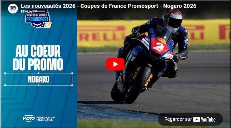 PROMOSPORT - Nogaro, la vidéo des nouveautés de la saison 2026