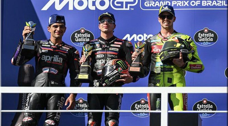 MotoGP, Moto2, Moto3 - Brésil, Goiânia, les résultats et les classements