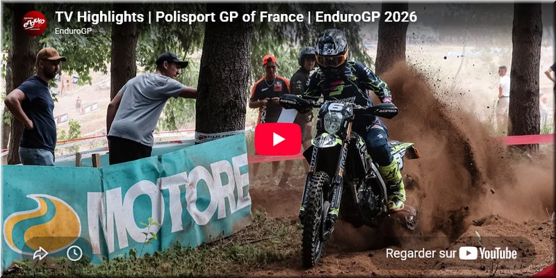 EnduroGP - France, Saint-Agrève, la vidéo des TV highlights