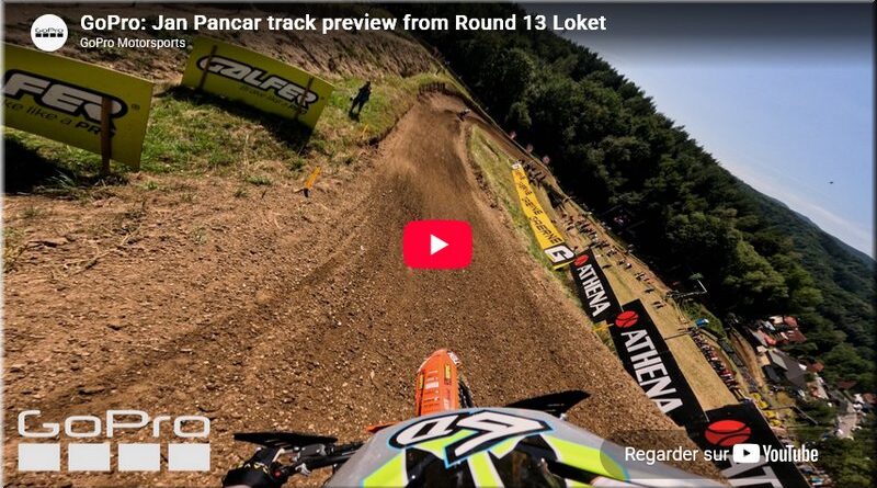 MOTOCROSS - République Tchèque, Loket, le tour de piste en caméra embarquée avec Jan Pancar