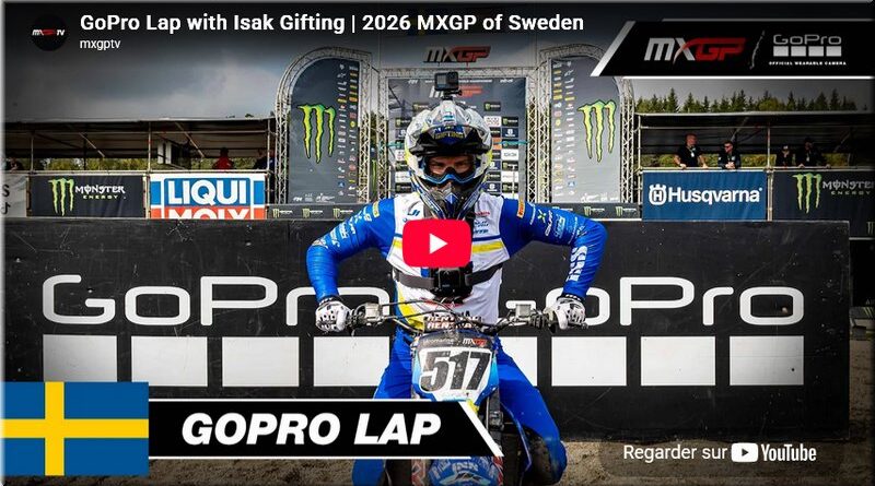 MOTOCROSS - Suède, Uddevalla, le tour de piste en caméra embarquée avec Isak Gifting