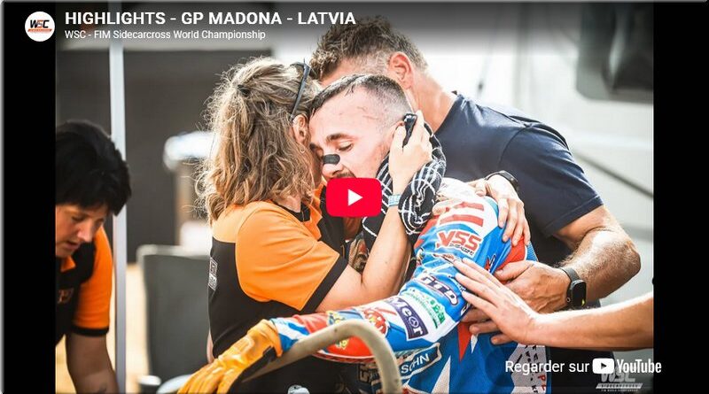 SIDECAR CROSS - Lettonie, Madona, la vidéo des highlights (47mn)
