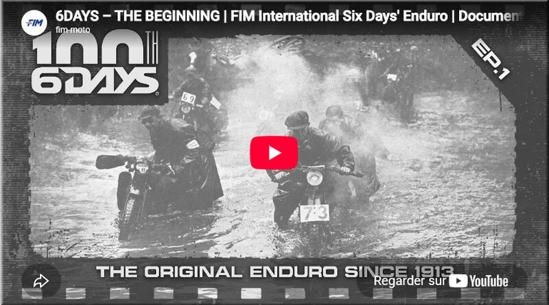 ENDURO 6DAYS - Portugal, Grandola, documentaire vidéo spécial centenaire épisode 1, présenté par Antoine Méo