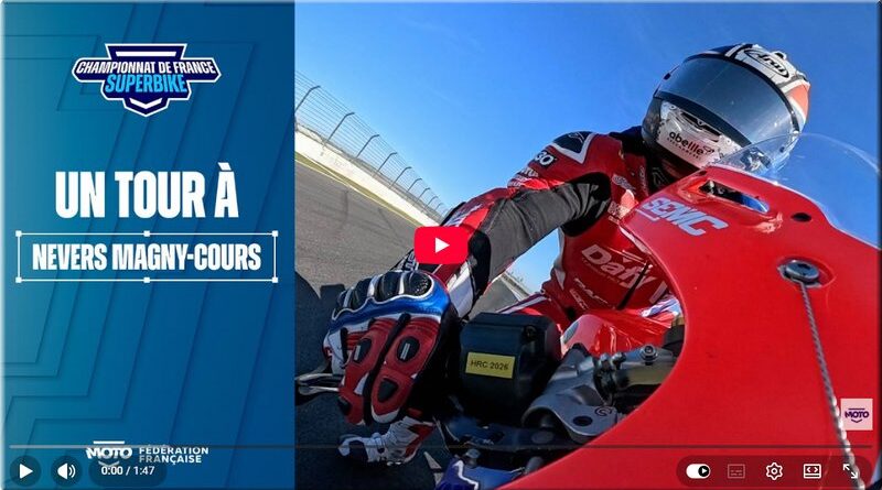FSBK - Magny Cours, le tour de piste en caméra embarquée avec Alan Techer