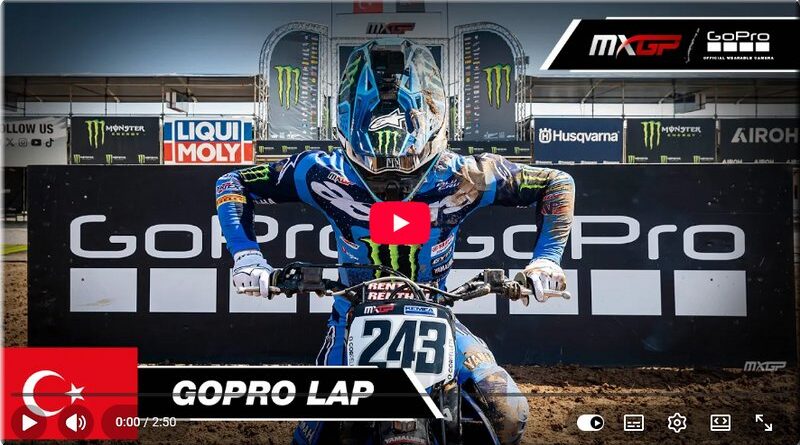 MOTOCROSS - Turquie, Afyonkarahisar, le tour de piste en GoPro avec Tim Gajser