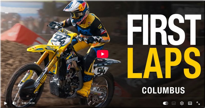 MOTOCROSS US - SMX, Columbus, playoff 1, la vidéo des premiers tours de roues des pilotes