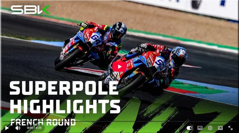 WSBK - France, Magny-Cours, Supersport, Valentin Debise en pole position, Lucas Mahias en 1ère ligne, la vidéo de la Superpole