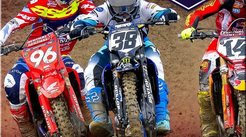 MOTOCROSS US - Los Angeles, playoff 2, l’animation vidéo de la piste et la présentation