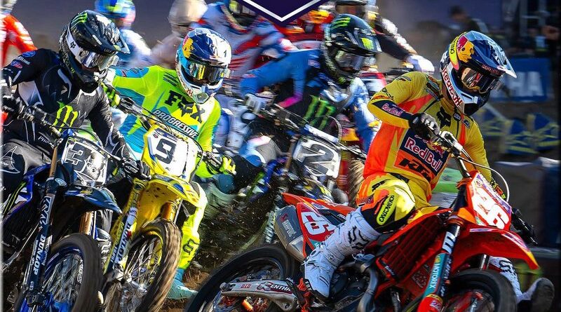 MOTOCROSS US - SMX, Ridgedale, l’animation vidéo de la piste et la présentation des finales à 1 million 500 000 dollars