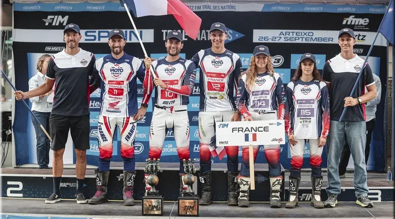 TRIAL des NATIONS - Espagne, Arteixo, FFM, deux 4èmes places pour les équipes de France (compte rendu, photos, résultats)