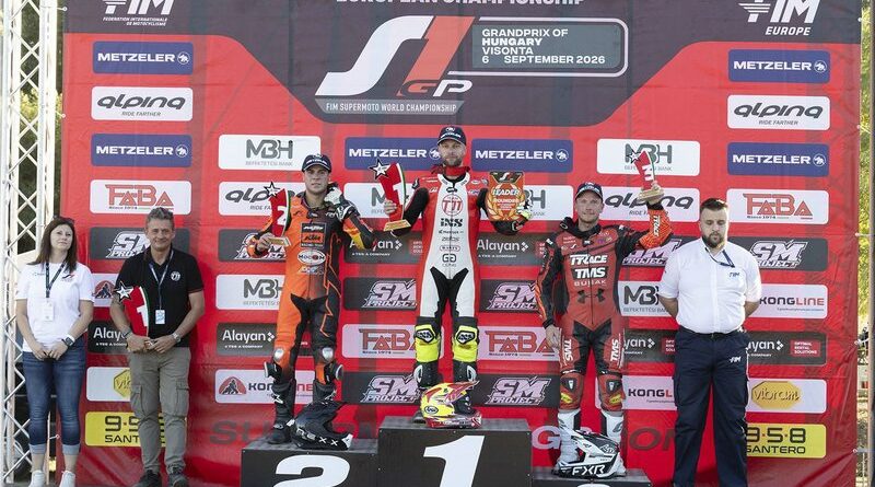 SUPERMOTO - Hongrie, Visonta, les résultats et les classements