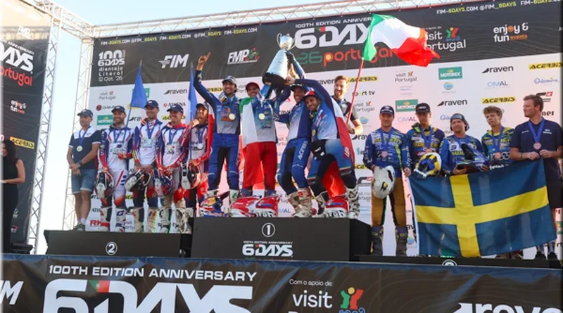 Enduro - 6 Days, Portugal, Grandola, Jour 6, FFM, deux podiums pour les Bleus sur la plage de Sintes, la Route des Bleus, épisode 7 (compte rendu, photos, vidéo, résultats)