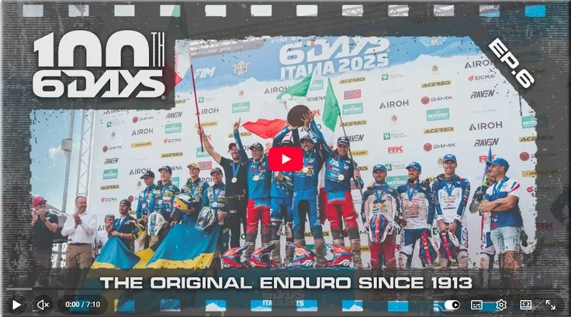 ENDURO 6DAYS - Portugal, Grandola, documentaire vidéo spécial centenaire épisode 6, présenté par Antoine Méo