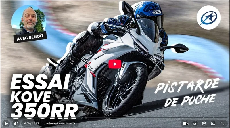 KOVE - 350 RR 2026, l’essai vidéo du Repaire des Motards