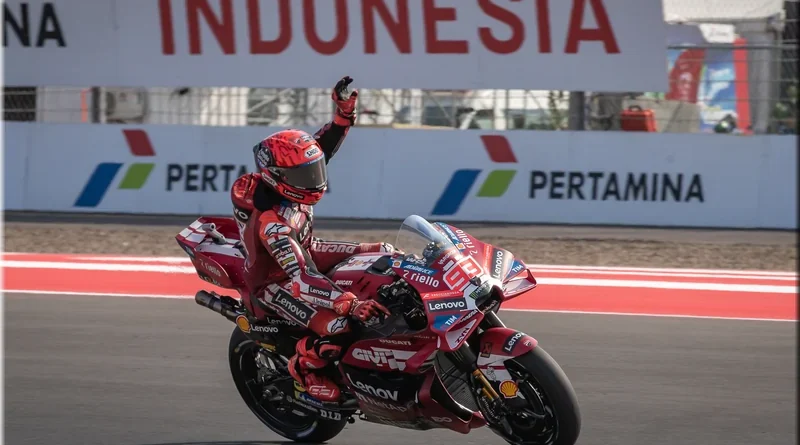 MotoGP - Indonésie, Mandalika, la course Sprint, l’Aprilia de Jorge Martin offre la victoire à Marc Marquez (résumés, album photos, vidéo, résultats)